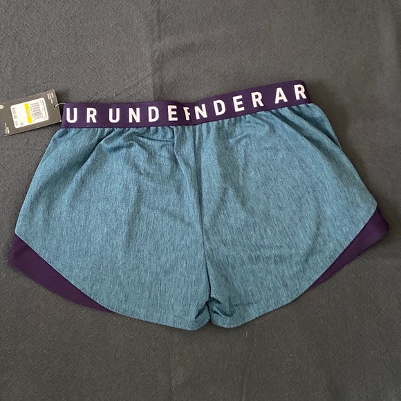 Under Armour Blue and Purple Shorts - Picture 3 of 5